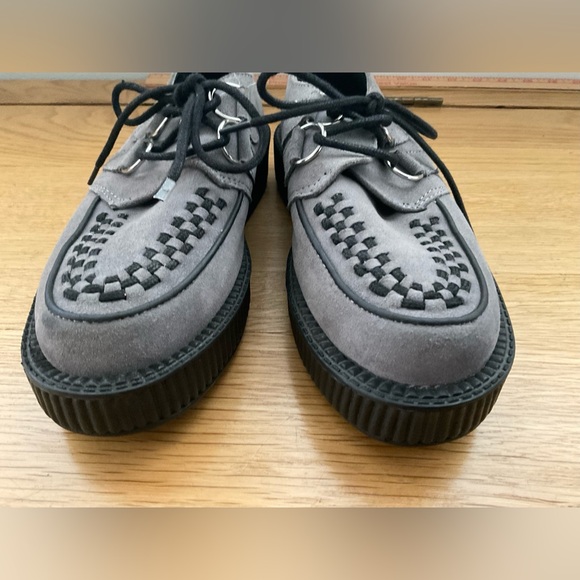 Tuk Tuk Grey Suede Interlace Mondo Creeper size 7 - Picture 9 of 9